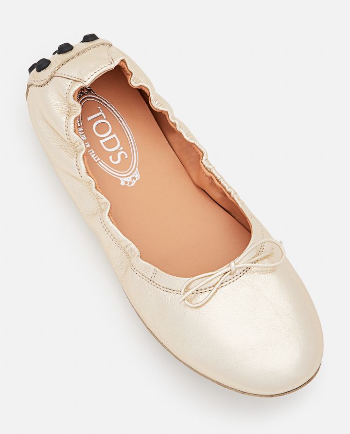 Biffi GOMMINO LEATHER BALLET FLATS