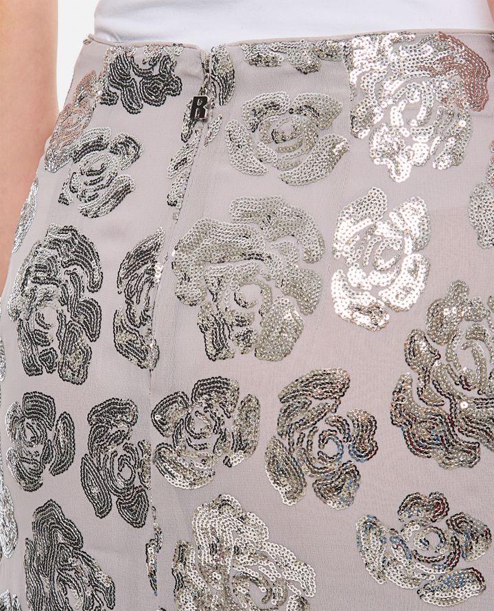 Biffi GONNA IN CHIFFON CON PAILLETTES