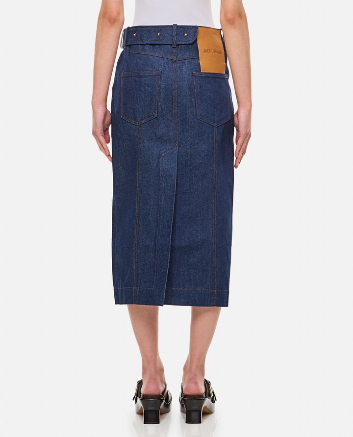 Biffi GONNA MIDI DENIM