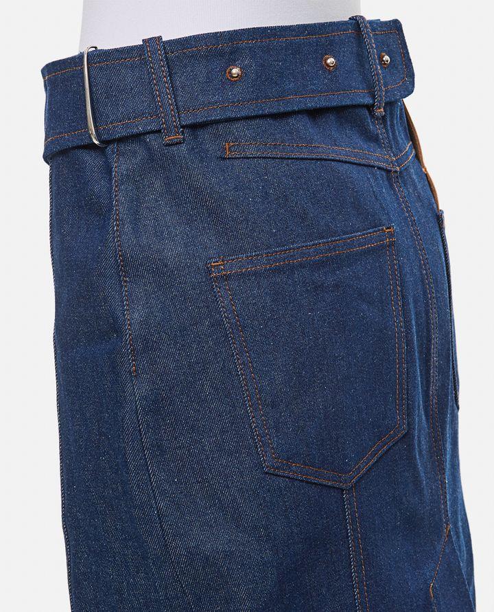 Biffi GONNA MIDI DENIM