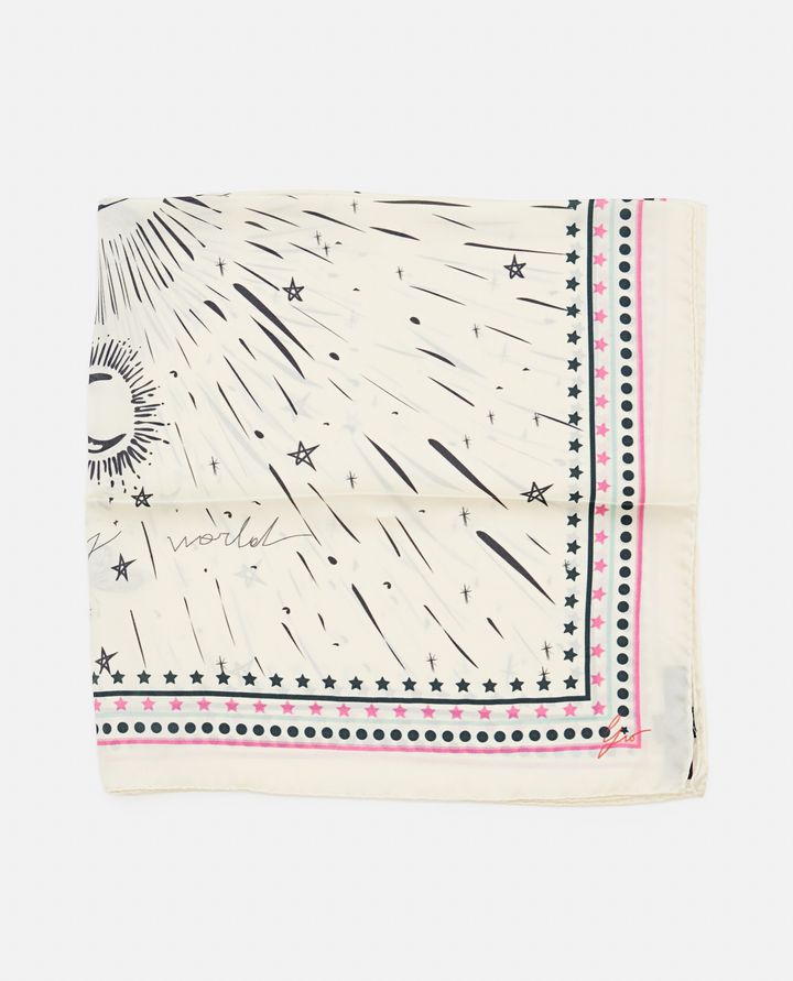 Biffi INTO MY WORLD SILK SCARF