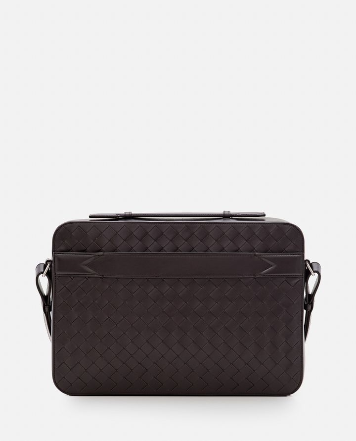 Biffi INTRECCIO LEATHER SHOULDER BAG