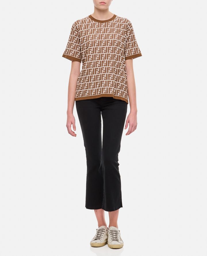 Biffi LE CROP MINI BOOT RAW FRAY