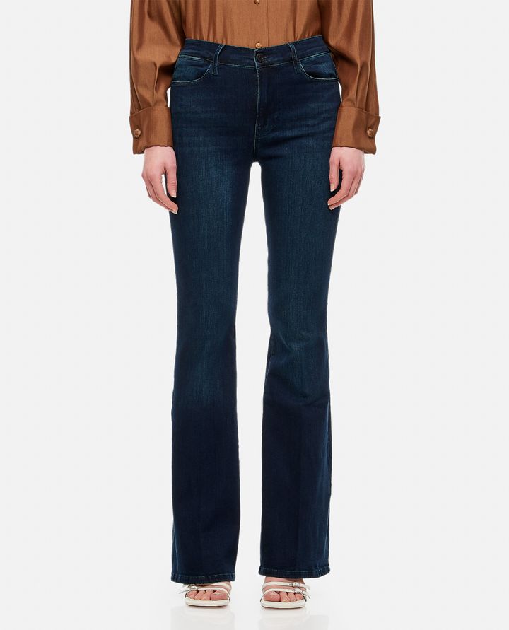 Biffi LE HIGH FLARE COTTON JEANS