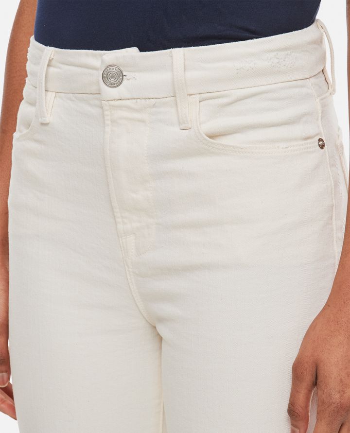 Biffi LE SUPER HIGH STRAIGHT LEG COTTON JEANS