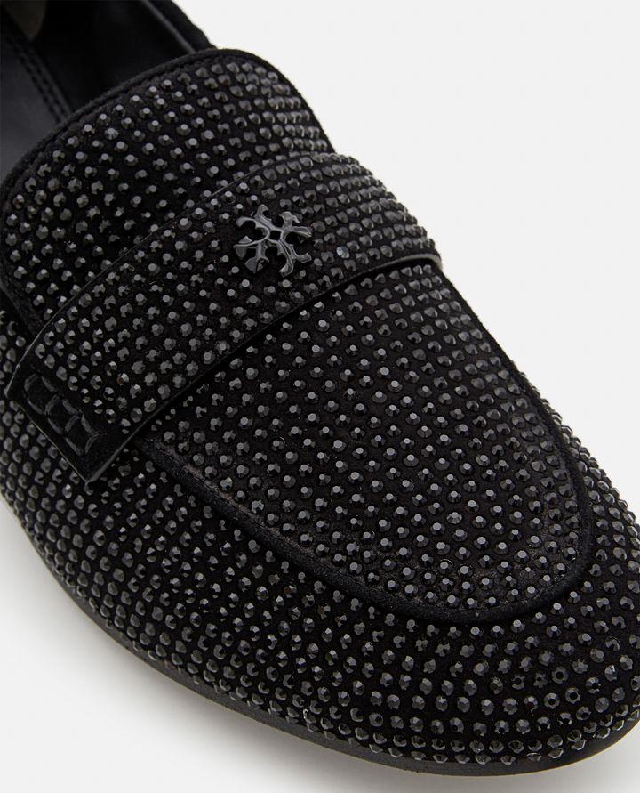 Biffi LEATHER BALLET LOAFERS