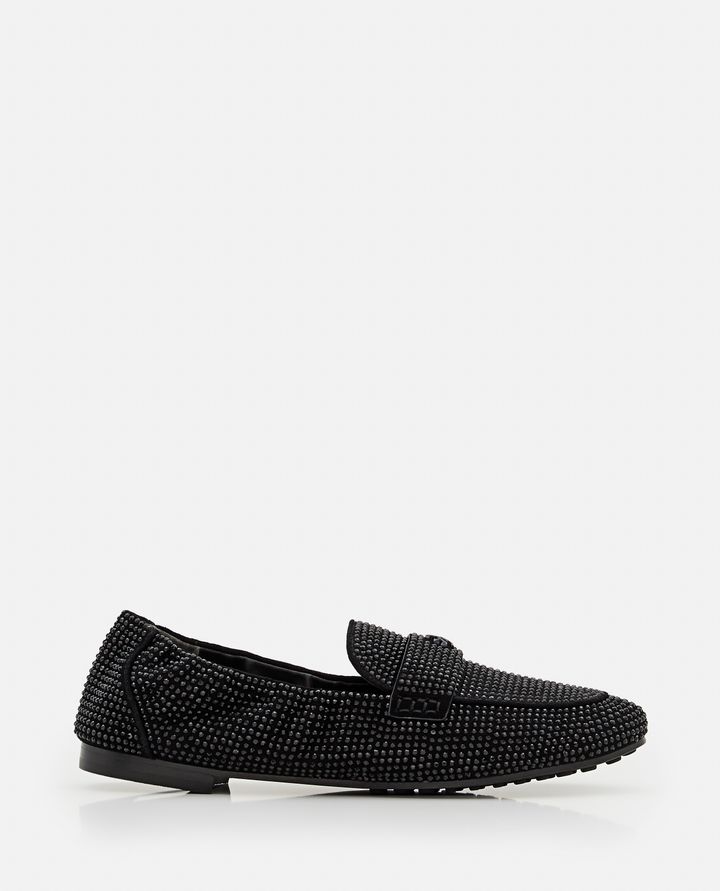 Biffi LEATHER BALLET LOAFERS