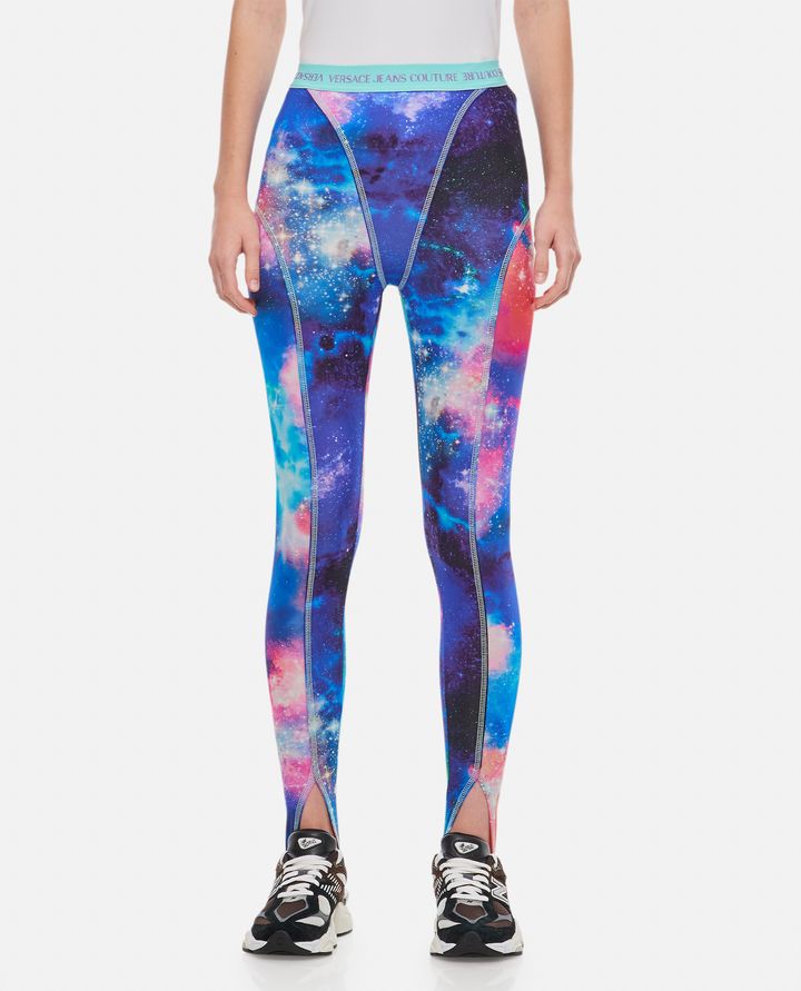 Biffi LEGGINGS FOUSEAUX STAMPA SPAZIO IN LYCRA