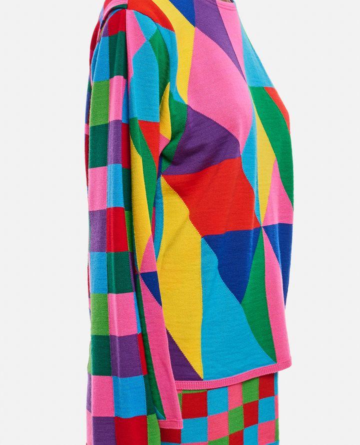 Biffi MAGLIA CON FANTASIA DOPPIO STRATO