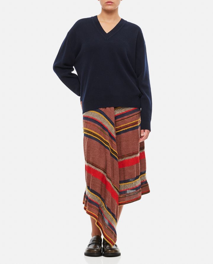 Biffi MAGLIA SCOLLO V IN LANA CASHMERE