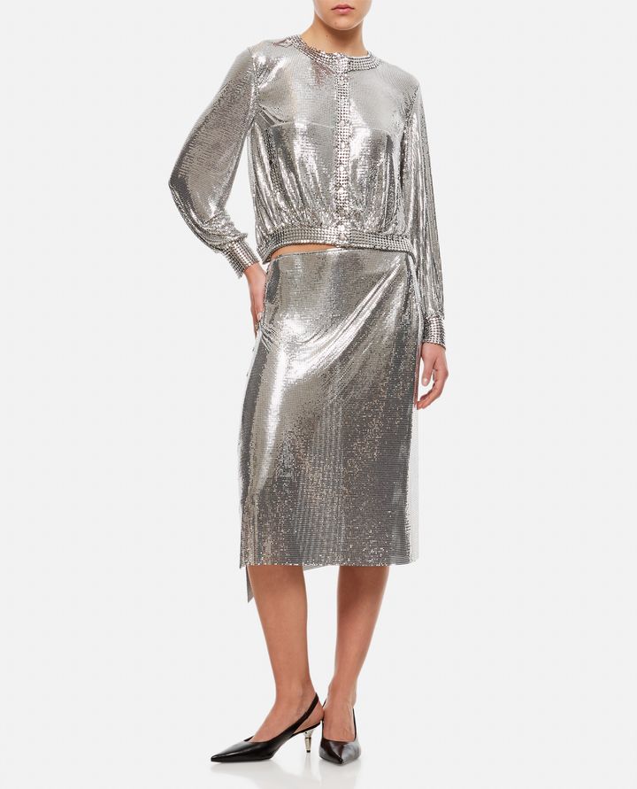 Biffi MESH CREWNECK SWEATSHIRT