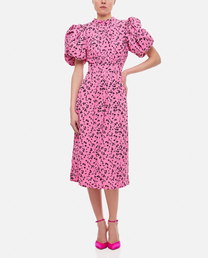Biffi MIDI NOON VISCOSE JACQUARD MIDI DRESS
