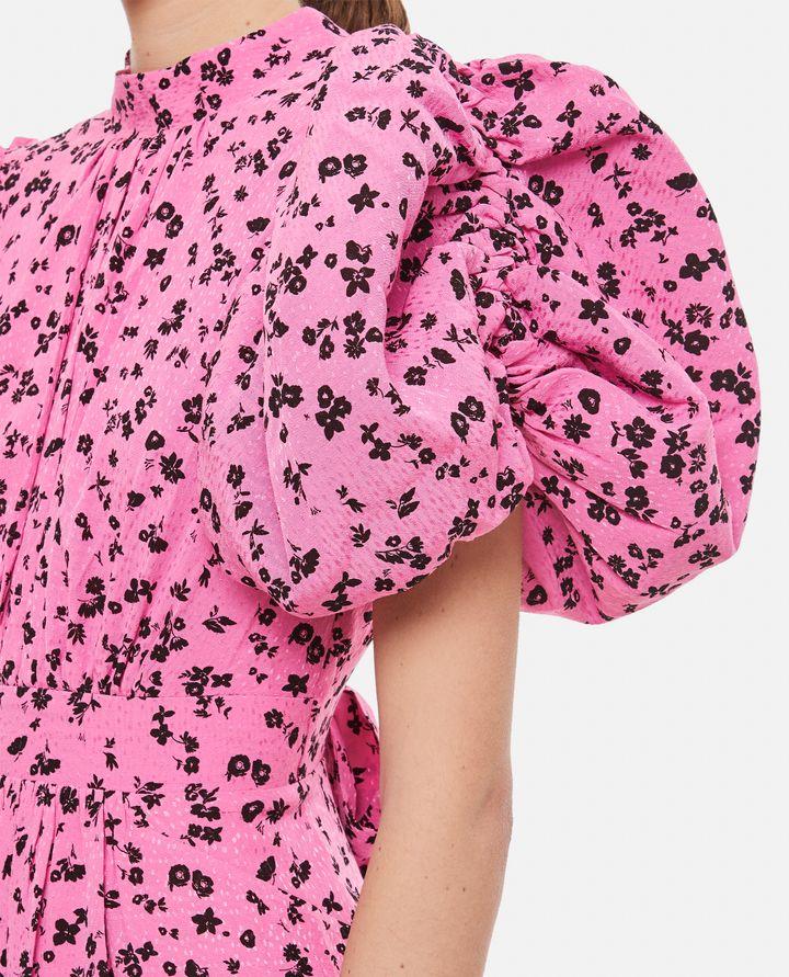 Biffi MIDI NOON VISCOSE JACQUARD MIDI DRESS