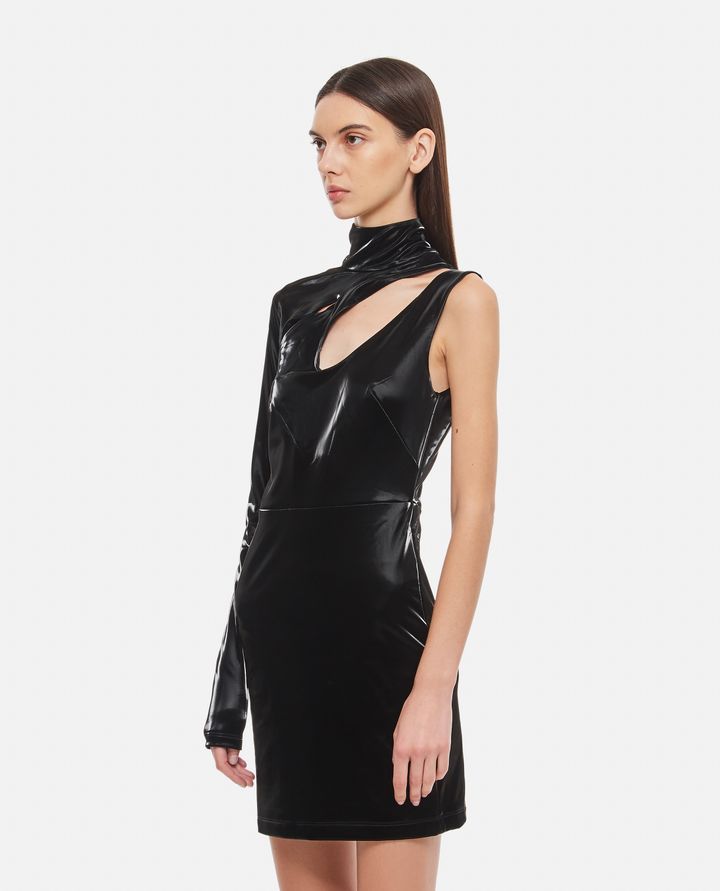 Biffi MINI ABITO MONOSPALLA CON CUTOUTS