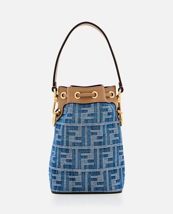 Biffi MINI MON TRESOR BORSA SECCHIELLO DENIM