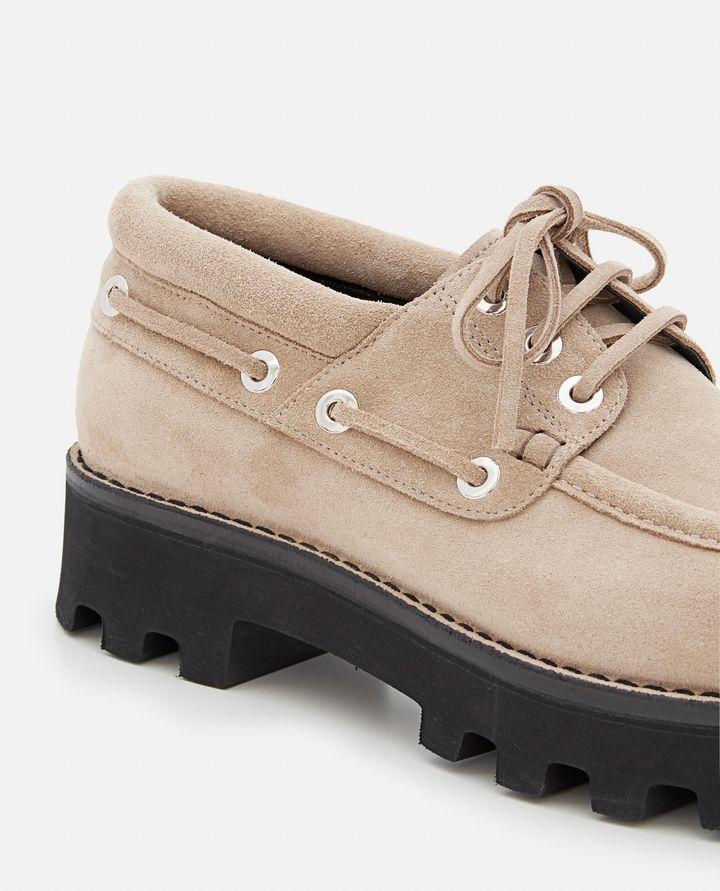 Biffi MOCASSINI IN SUEDE CON SUOLA CARRARMATO