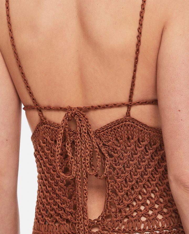 Biffi MOTHER NATURE CROCHET COTTON DRESS