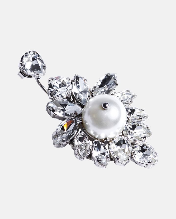 Biffi ORECCHINI PENDENTI CON PERLA E CRISTALLI