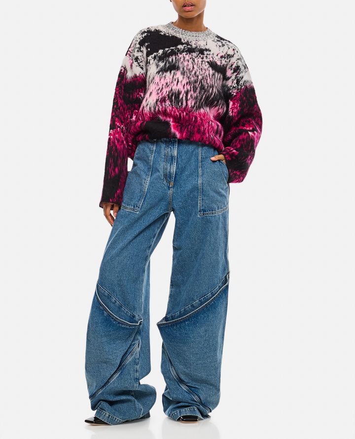 Biffi OVERSIZE DENIM PANTALONI