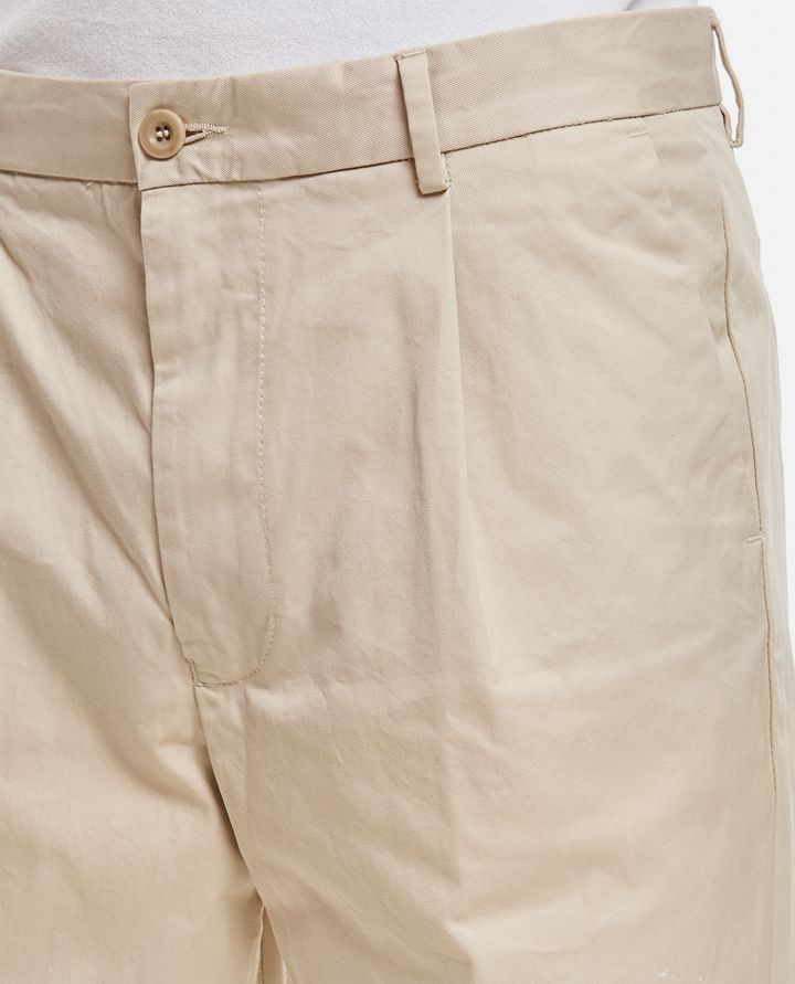 Biffi PANTALONI CHINO CON UNA PINCES