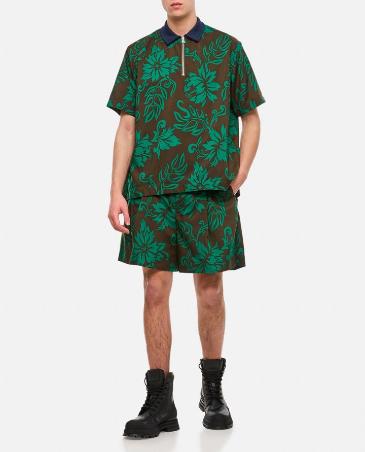 Biffi PANTALONI CORTI CON STAMPA FLOREALE