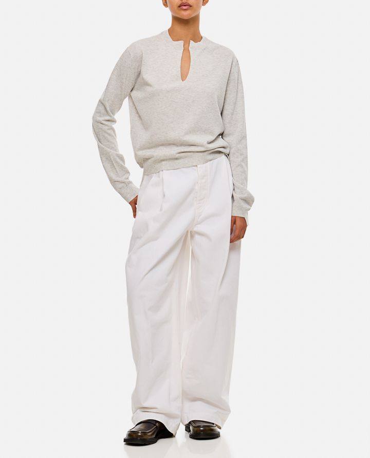 Biffi PANTALONI DENIM A GAMBA LARGA