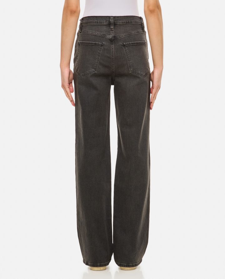 Biffi PANTALONI IN DENIM LE JANE A GAMBA LARGA