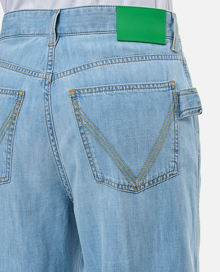 Biffi PANTALONI IN DENIM LEGGERI A GAMBA LARGA