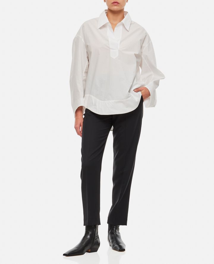 Biffi PANTALONI IN GABARDINE DI LANA