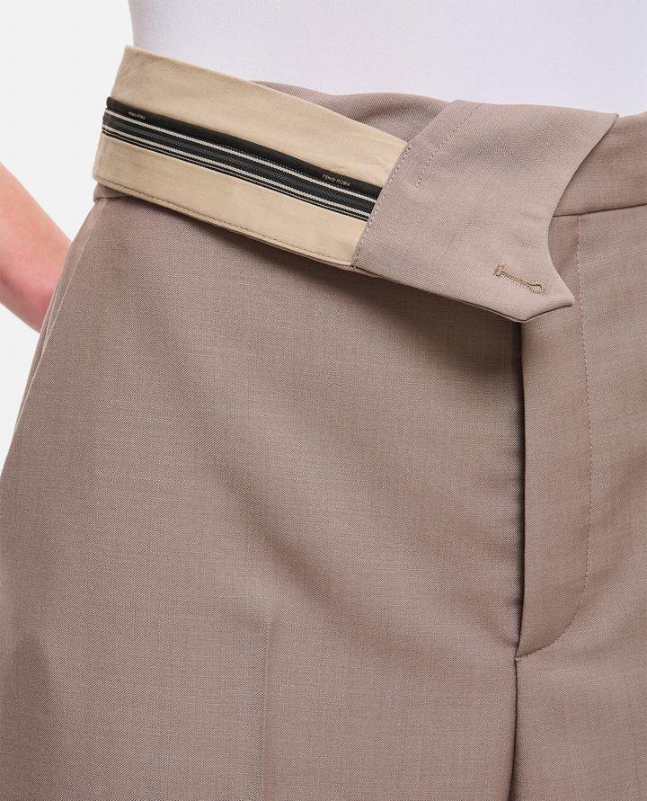 Biffi PANTALONI IN KID MOHAIR