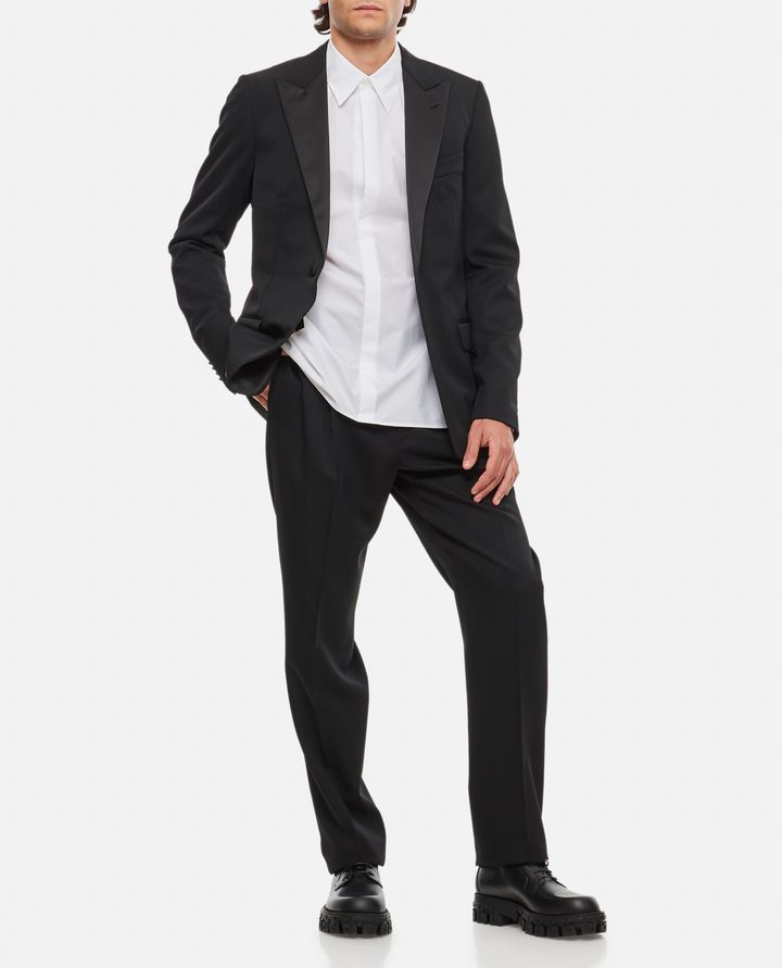 Biffi PANTALONI IN LANA A GAMBA DRITTA