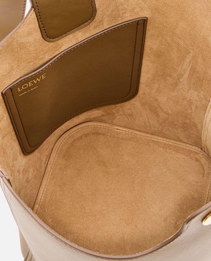 Biffi PEBBLE BUCKET MEDIO IN PELLE