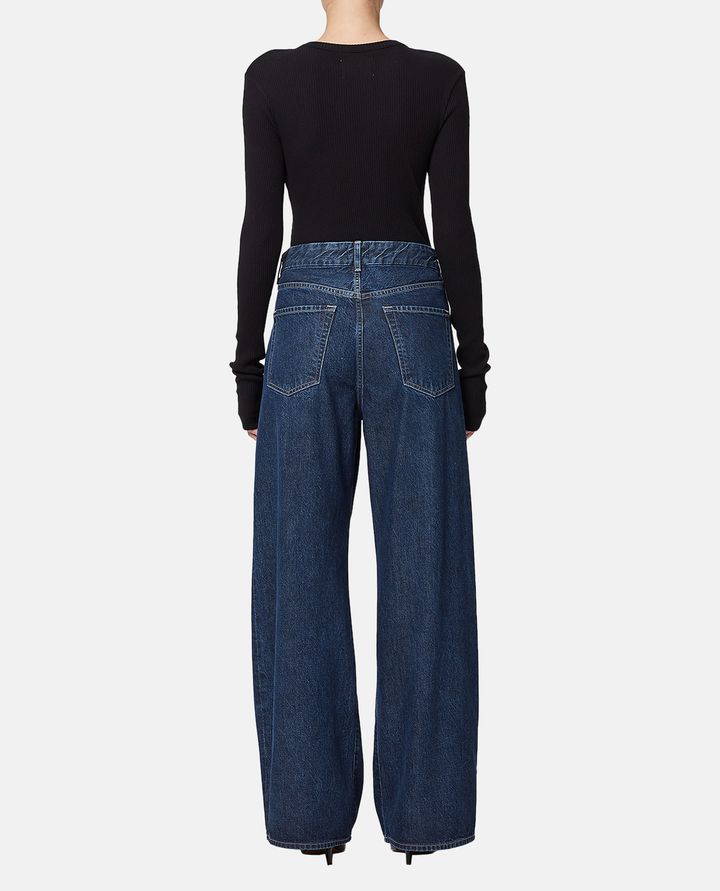 Biffi PETRA PLEATED DENIM