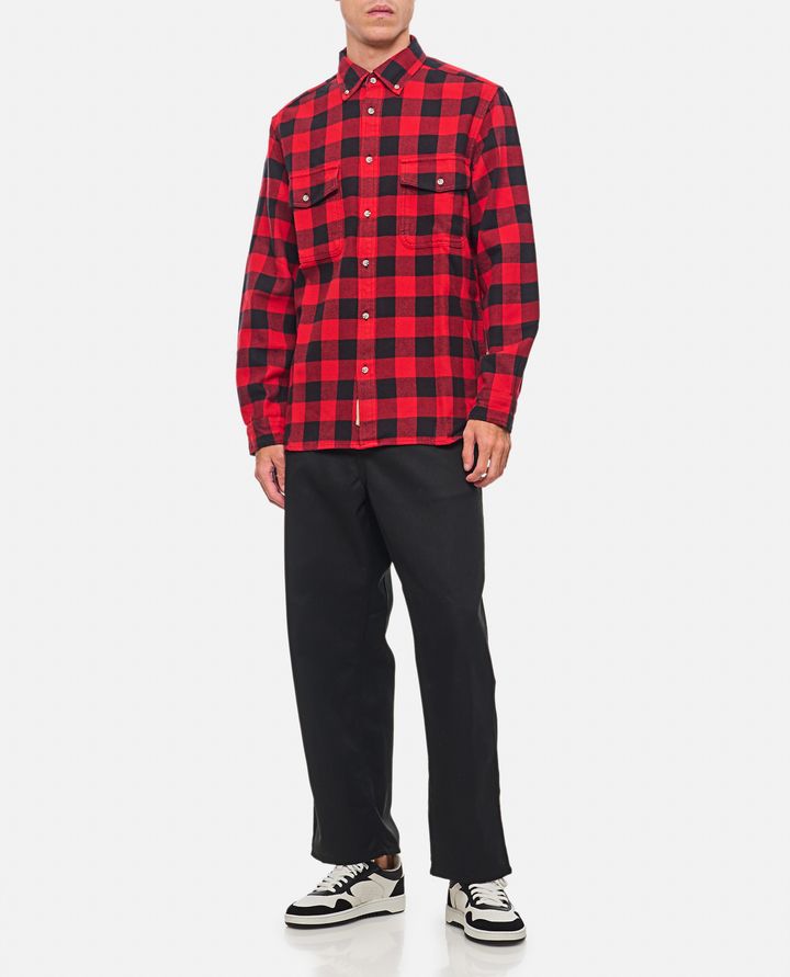 Biffi PLAID CHAMOIS SHIRT