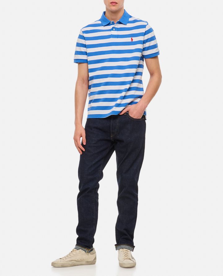 Biffi POLO A RIGHE IN COTONE