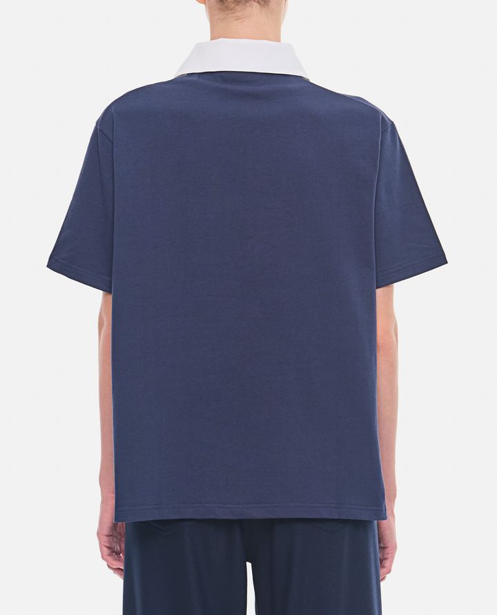 Biffi POLO DA RUGBY CON PATCH IN MAGLIA