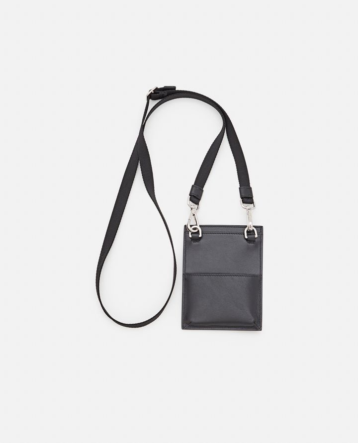 Biffi PORTACARTE CON CINTURINO IN PELLE