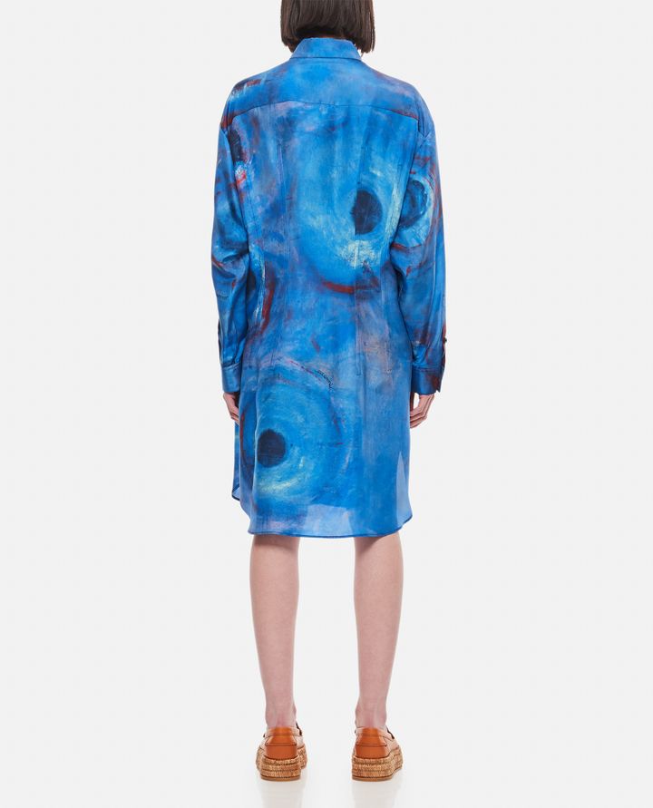 Biffi PRINTED SILK MINI DRESS