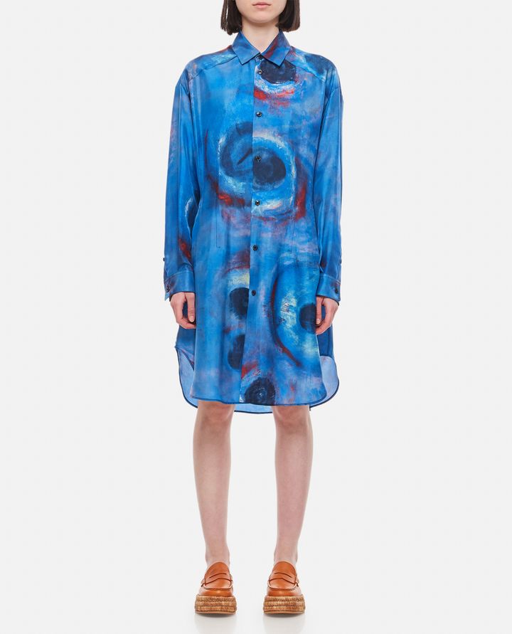 Biffi PRINTED SILK MINI DRESS