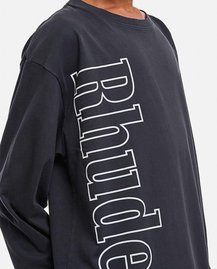 Biffi RHUDE SIDE LOGO MAGLIA A MANICHE LUNGHE