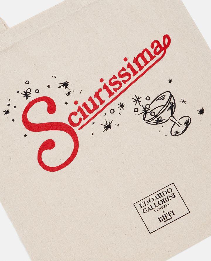 Biffi SCIURISSIMA CANVAS TOTE BAG