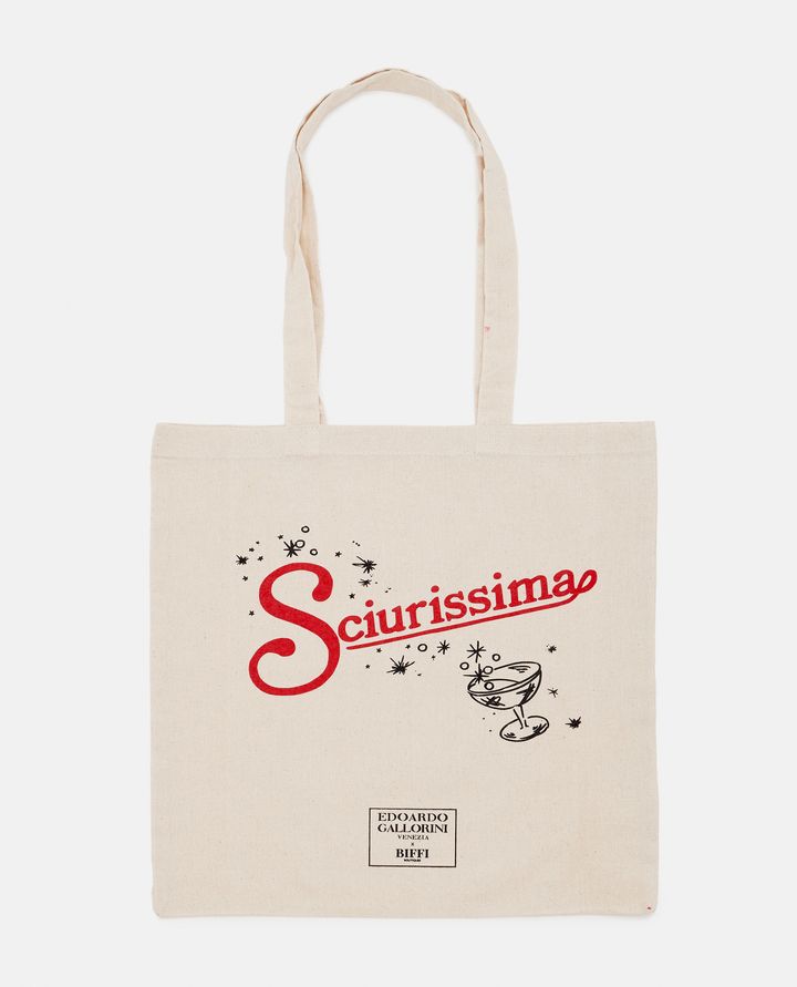 Biffi SCIURISSIMA CANVAS TOTE BAG