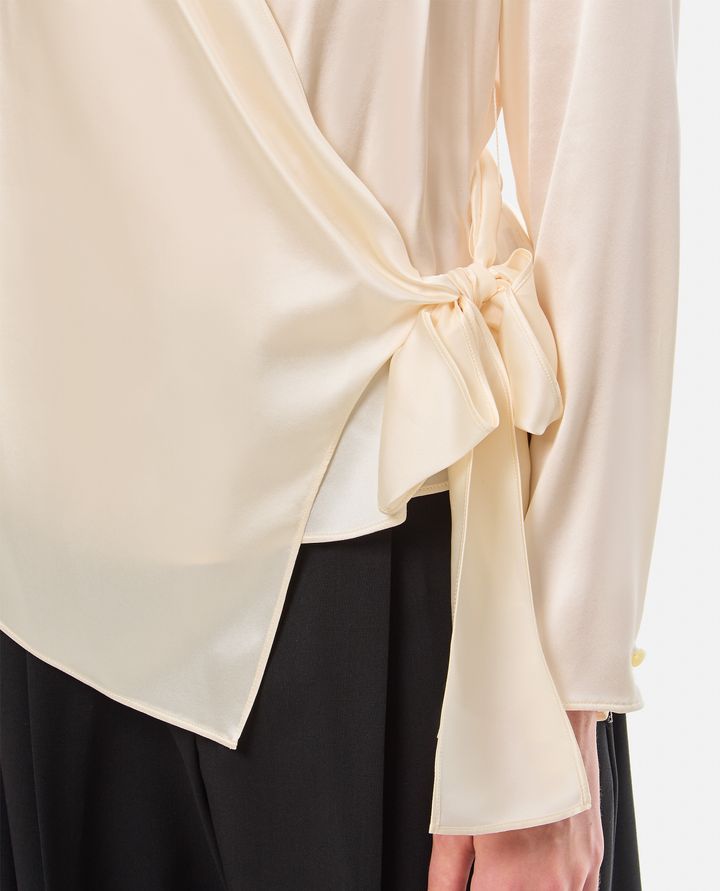 Biffi SHEA BLUSA A MANICHE LUNGHE