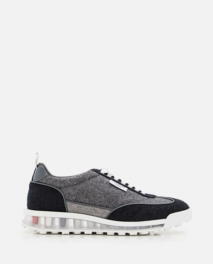 Biffi SNEAKERS TECH RUNNER IN FLANELLA DI LANA