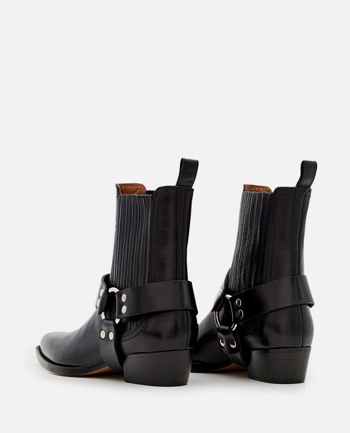 Biffi STIVALI HELENA IN PELLE VINTAGE LUCIDA