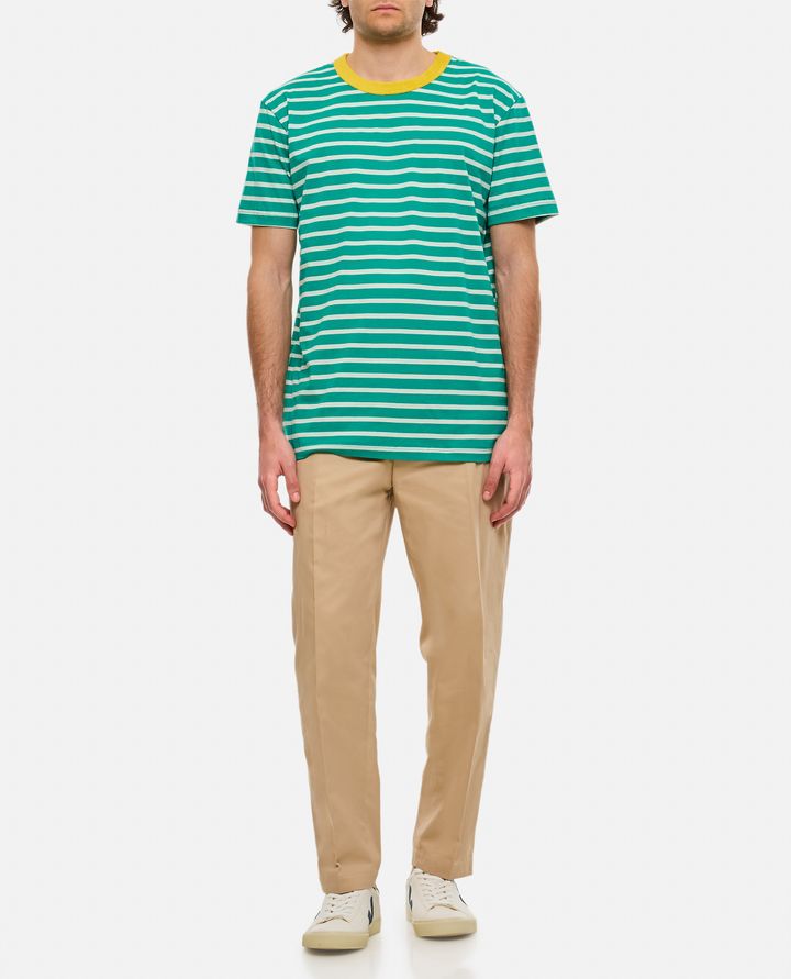 Biffi STRIPES COTTON T-SHIRT