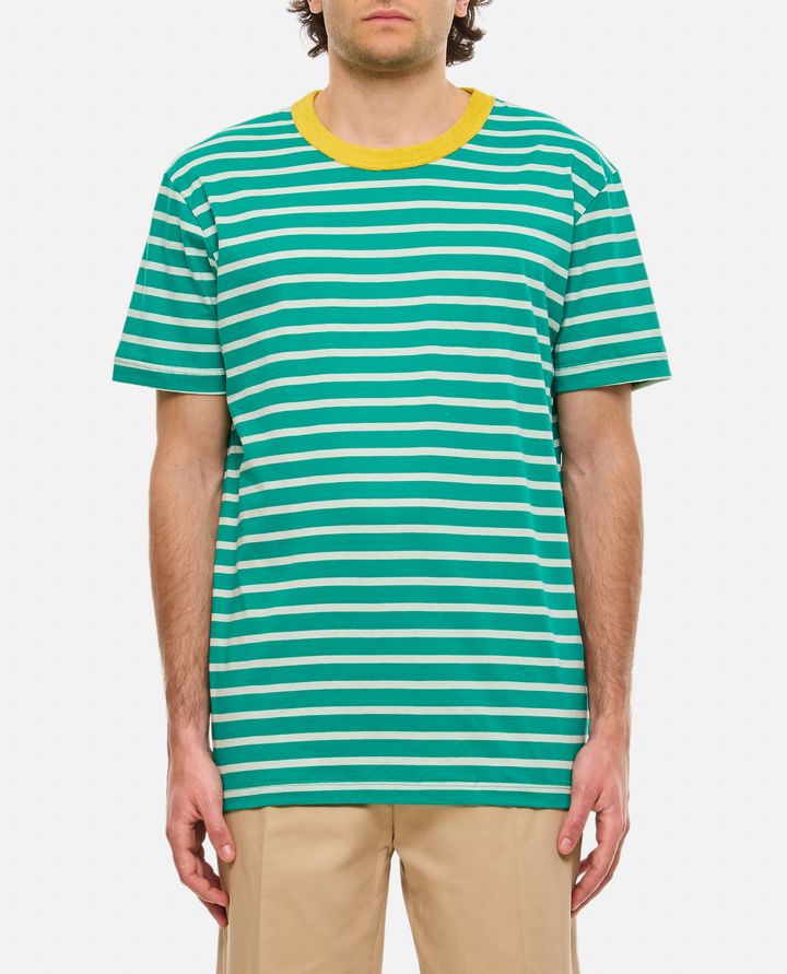 Biffi STRIPES COTTON T-SHIRT