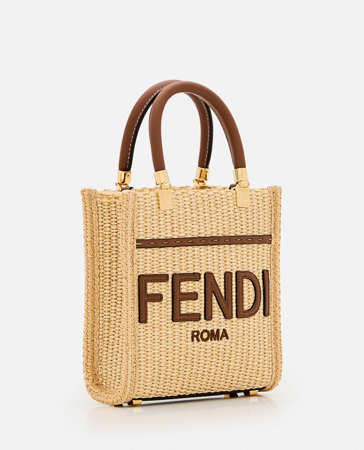 Biffi SUNSHINE MINI BORSA TOTE IN PAGLIA