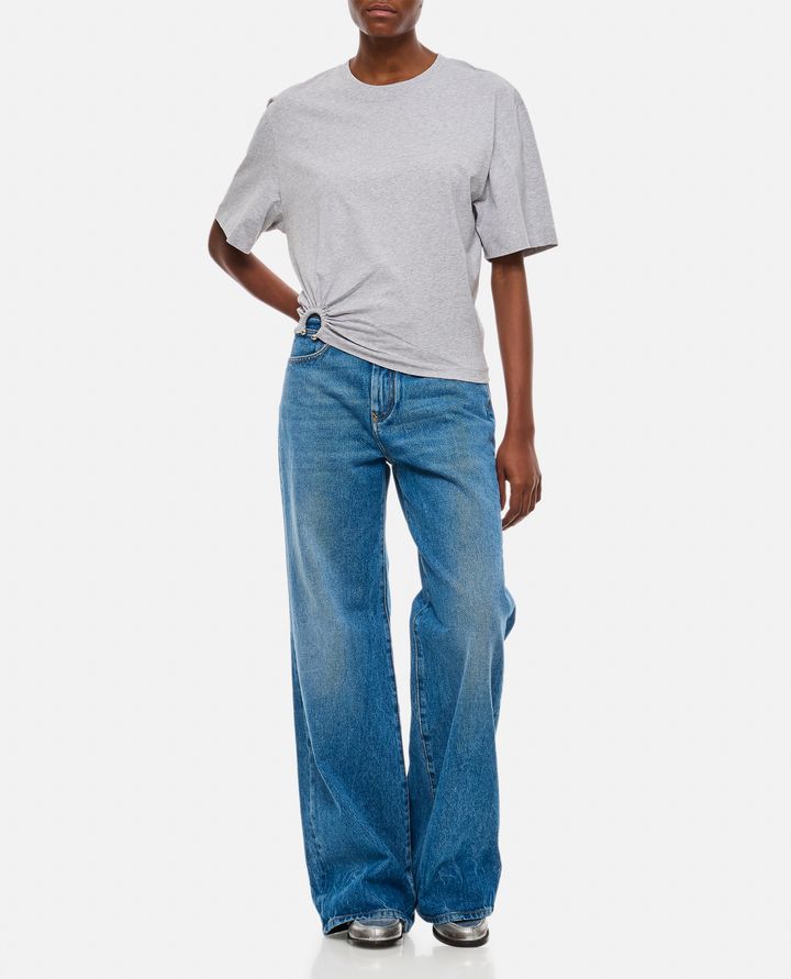 Biffi T-SHIRT IN COTONE CON DETTAGLIO