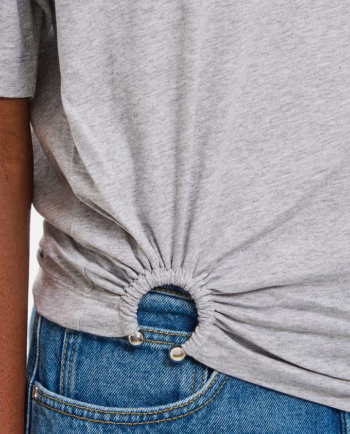 Biffi T-SHIRT IN COTONE CON DETTAGLIO